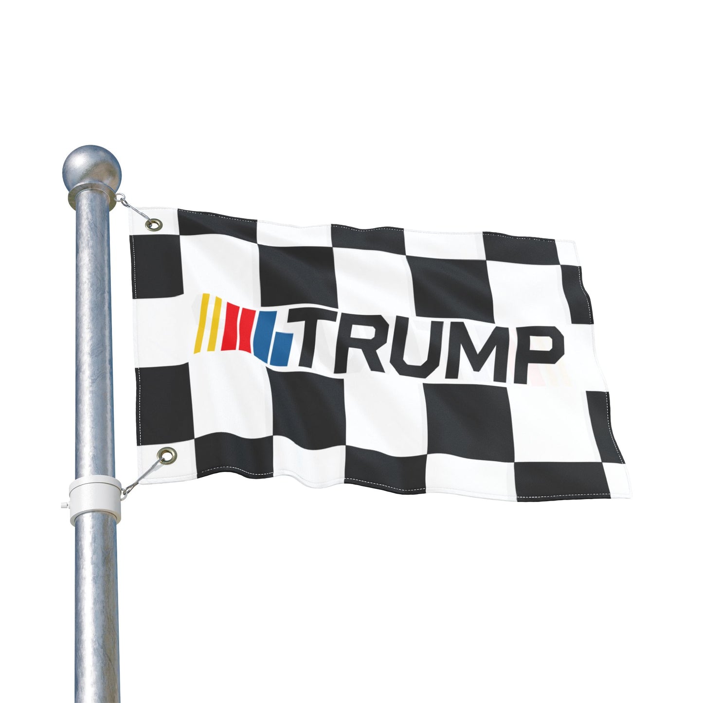 TRUMP Racing Double Sided Flag