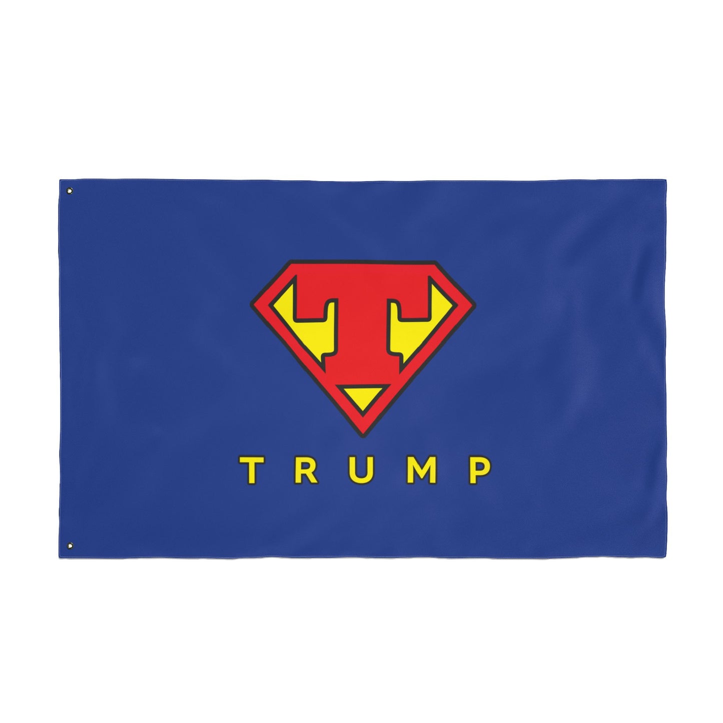 Trump Super Man Double Sided Flag
