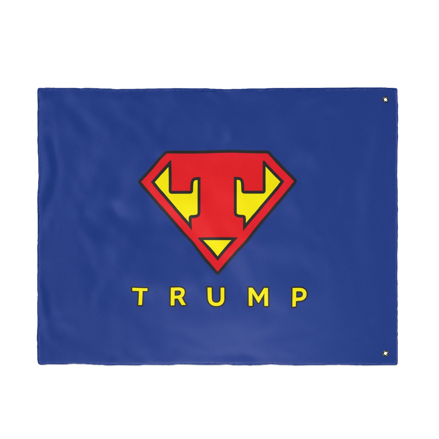 Trump Super Man Double Sided Flag