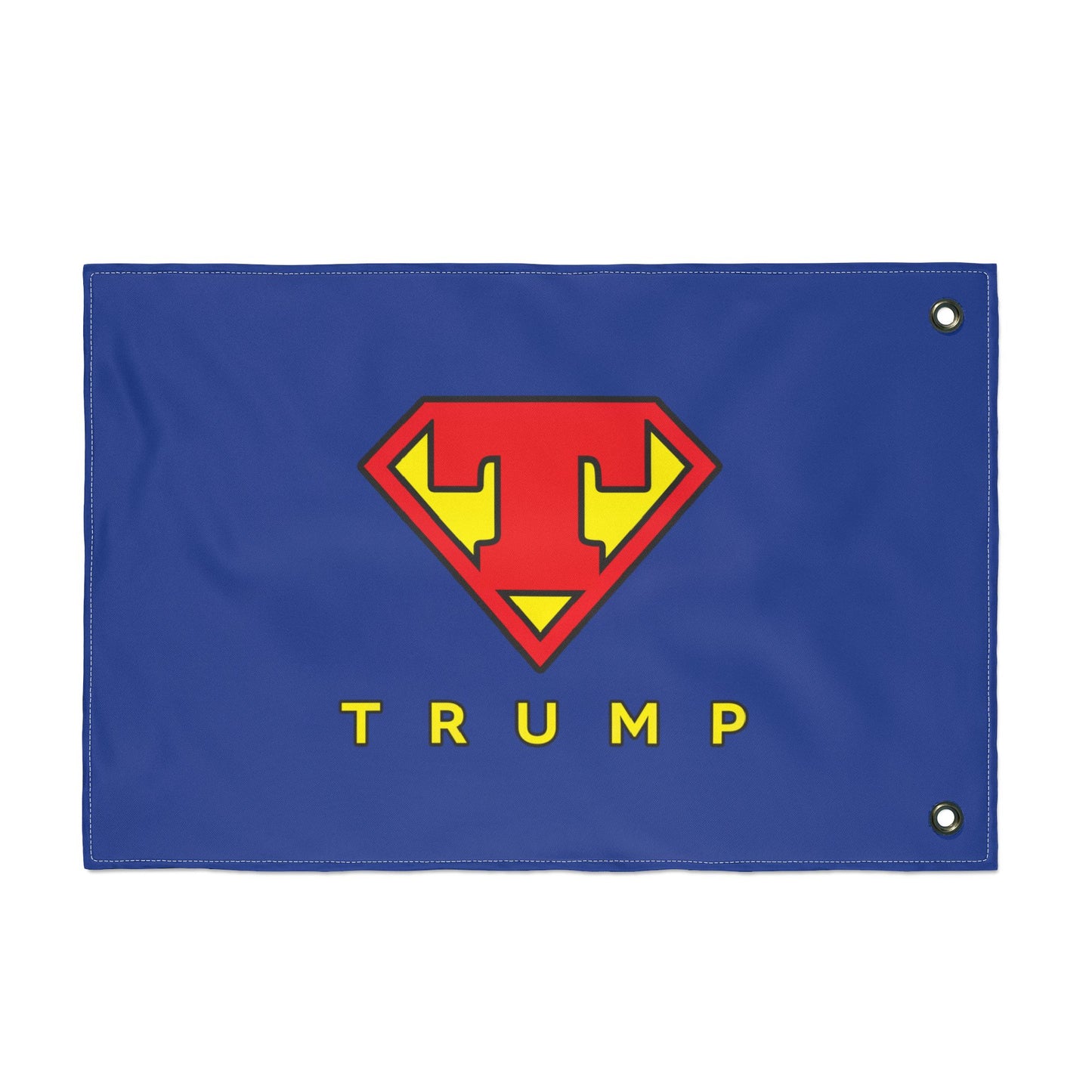Trump Super Man Double Sided Flag