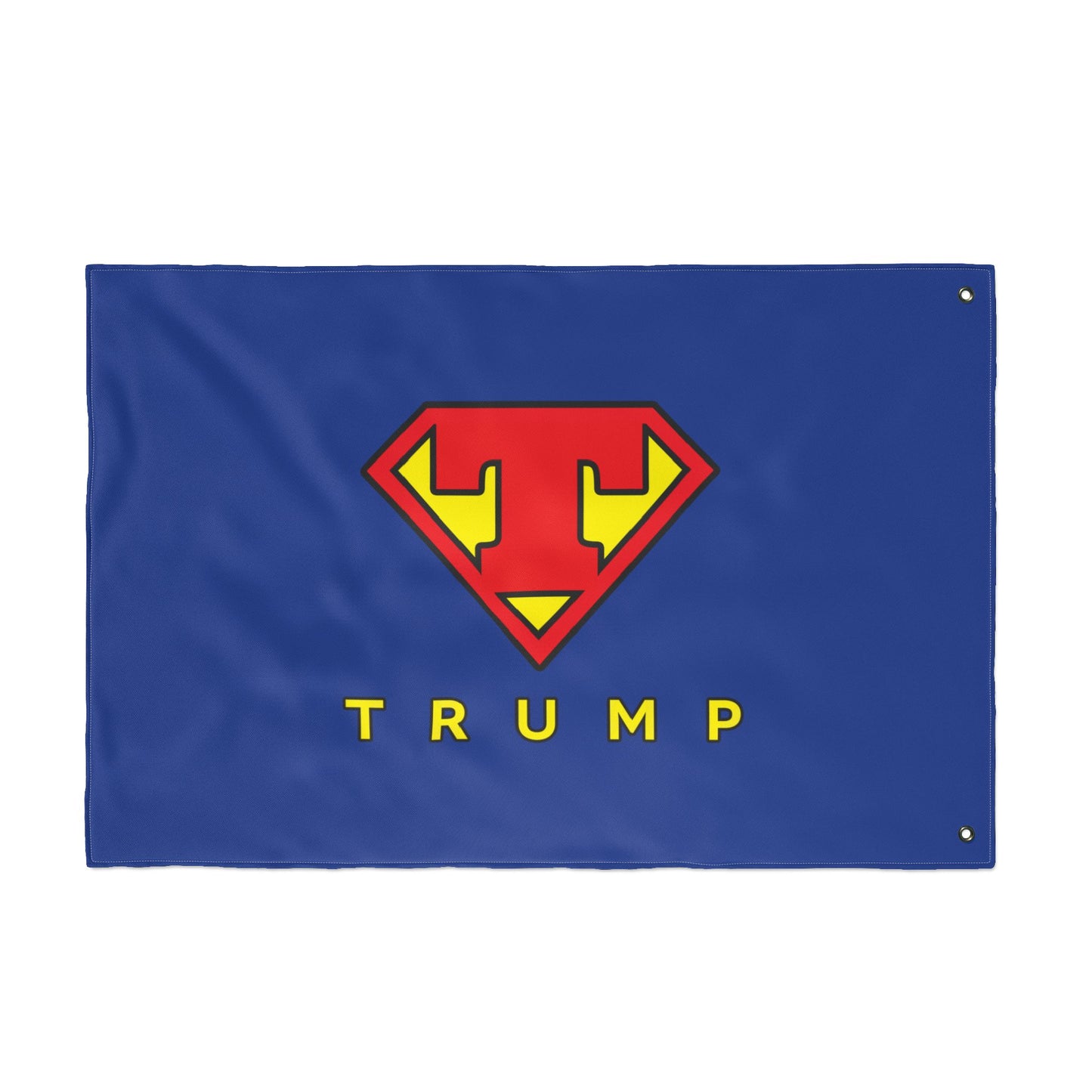 Trump Super Man Double Sided Flag
