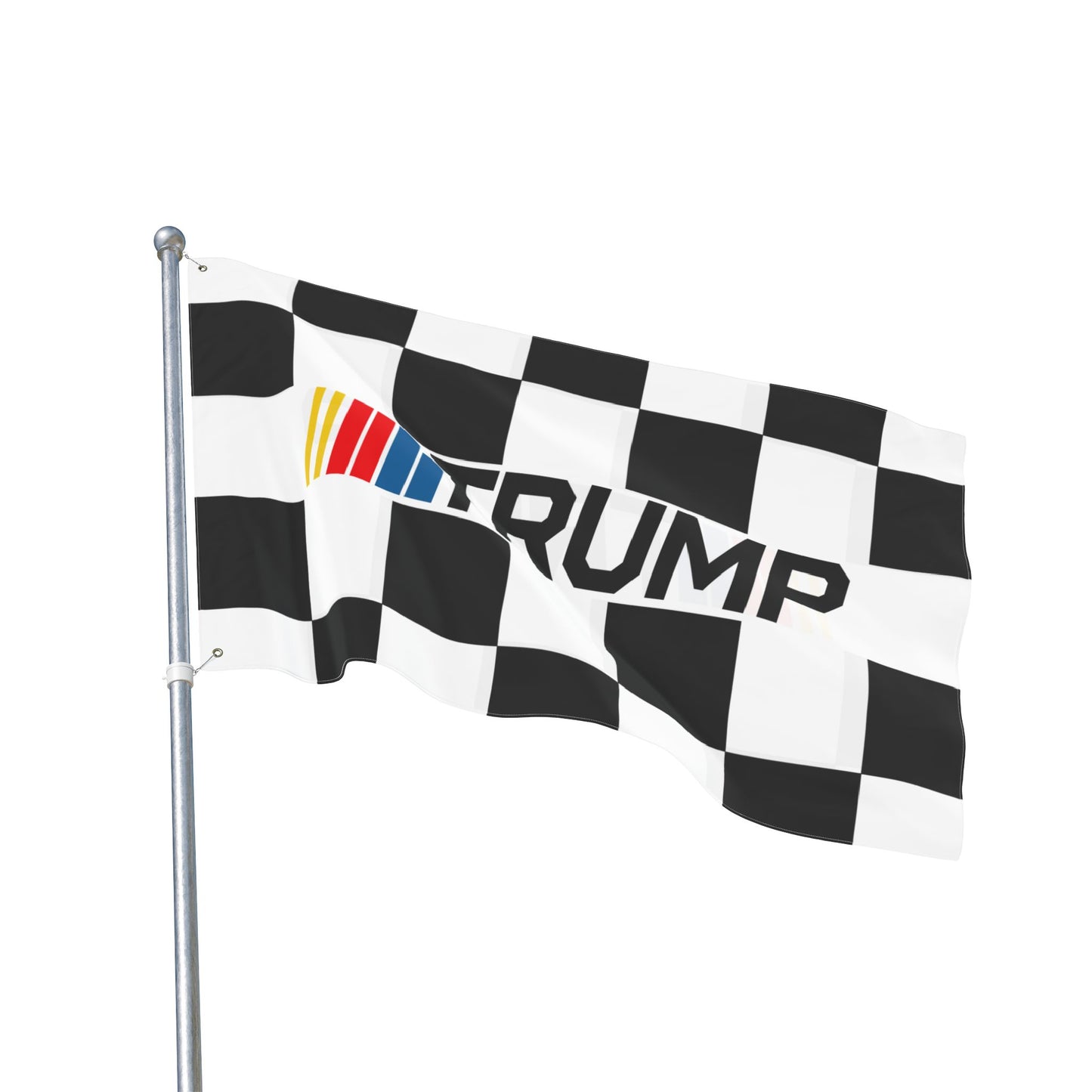 TRUMP Racing Double Sided Flag