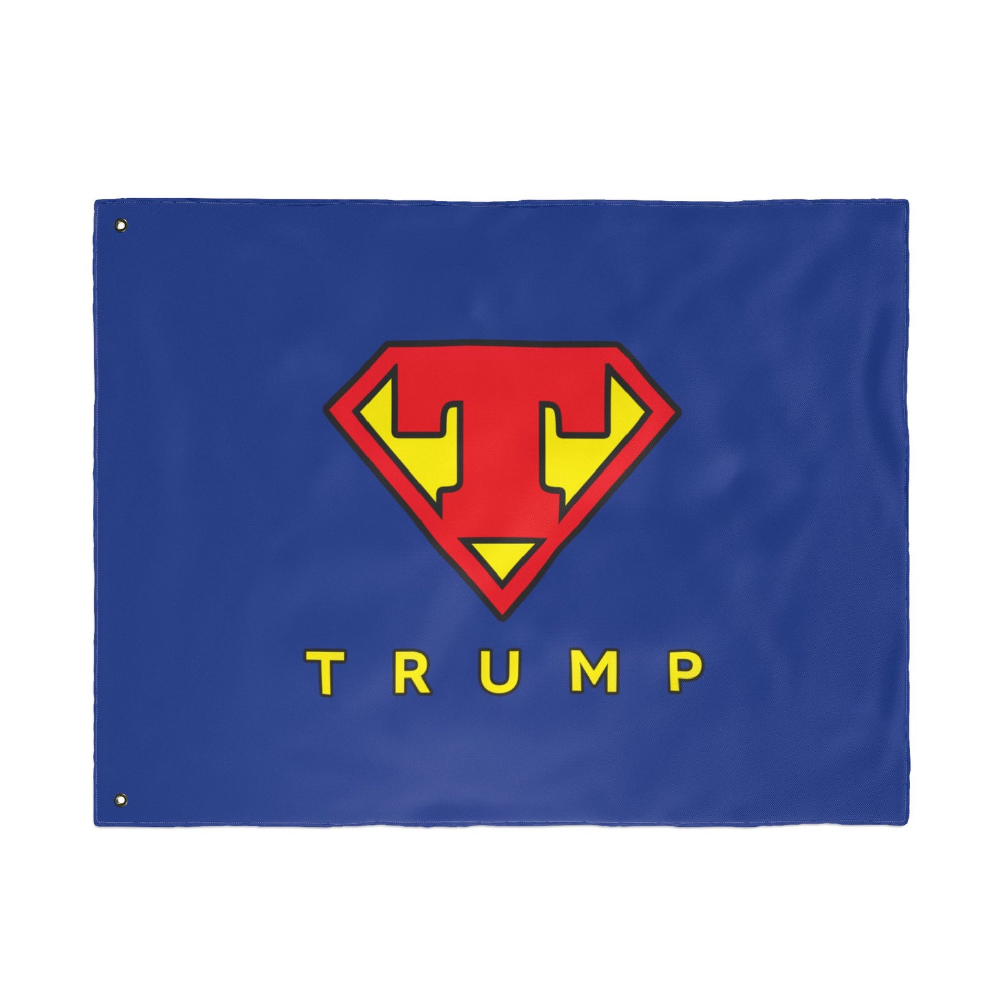 Trump Super Man Double Sided Flag