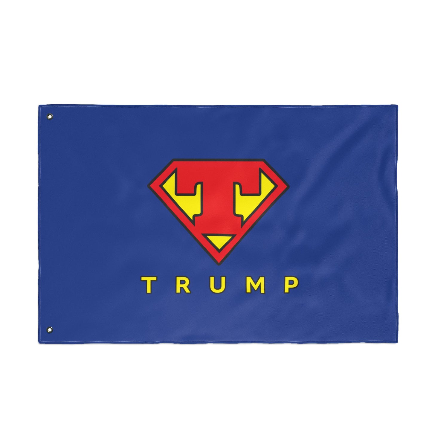 Trump Super Man Double Sided Flag