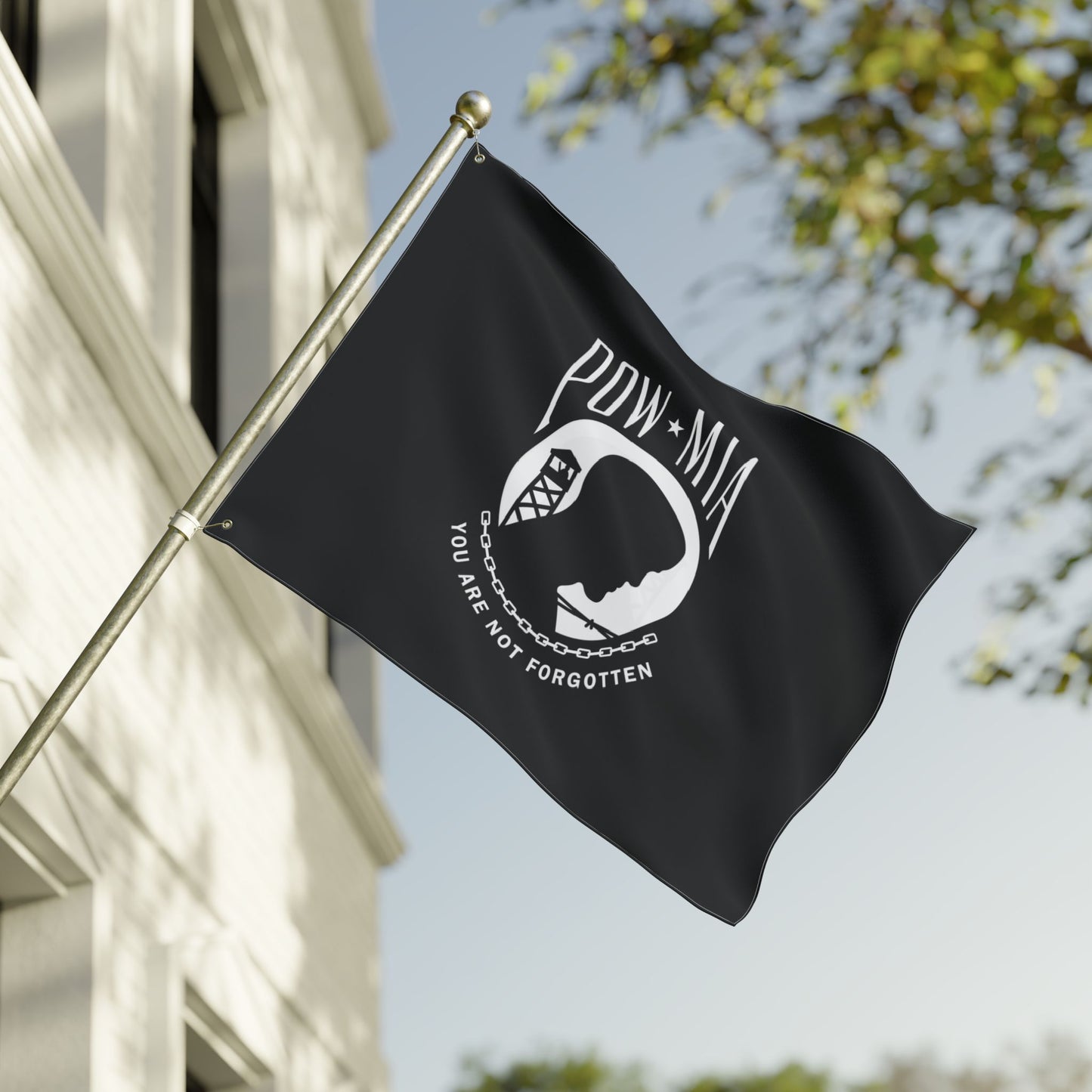 POW Double Sided  Flag
