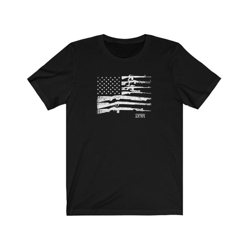 "Stinchfield's Army American Gun Flag" Men's T-Shirt